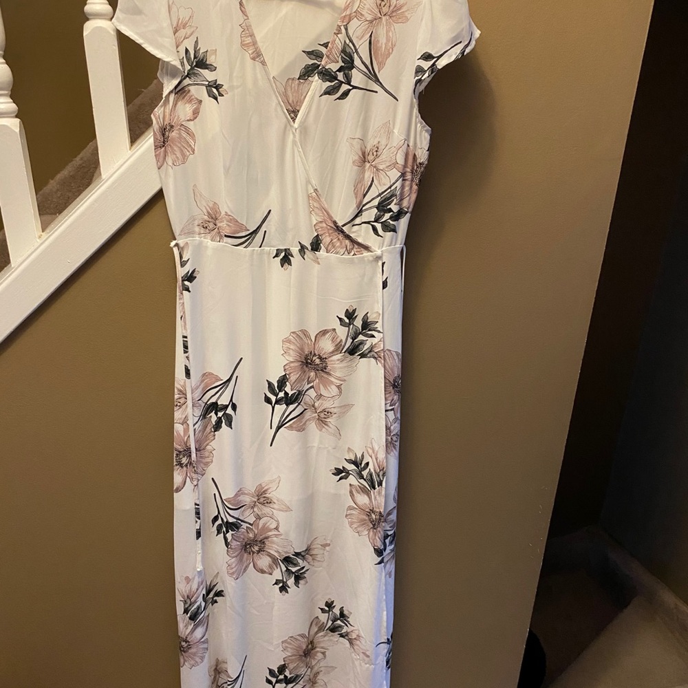 Floral maxi dress